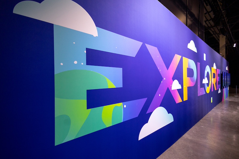 VMware Explore 2024 Las Vegas Interior branding