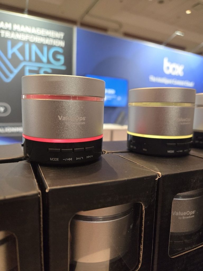 Explore in Barcelona Giveaway - branded portable speakers