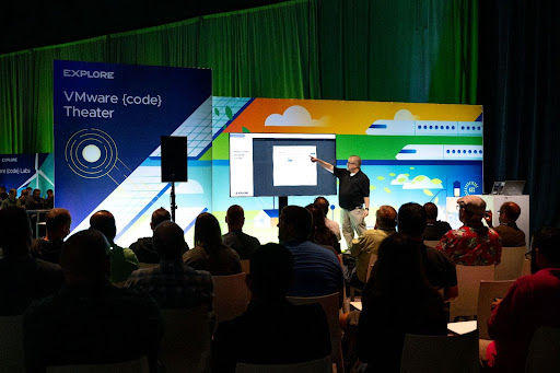 Code Theater presentation at VMware Explore