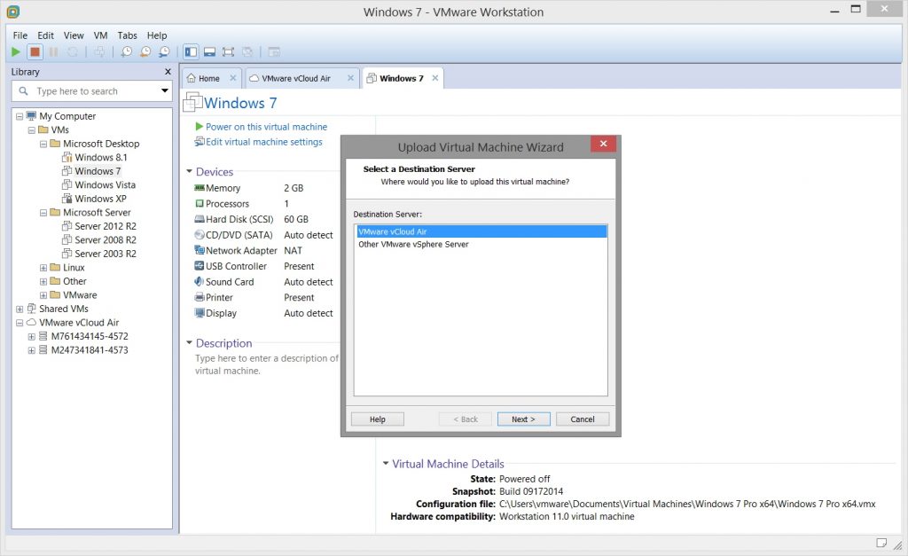 WS11 Feature Page - Leverage the Power of Vsphere and Vcloud Air