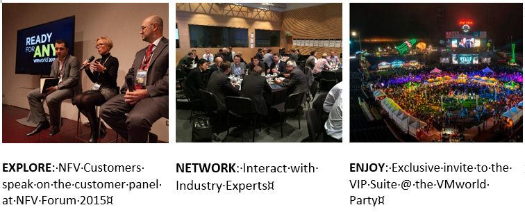 NFV Exec Forum-VMworld 2016