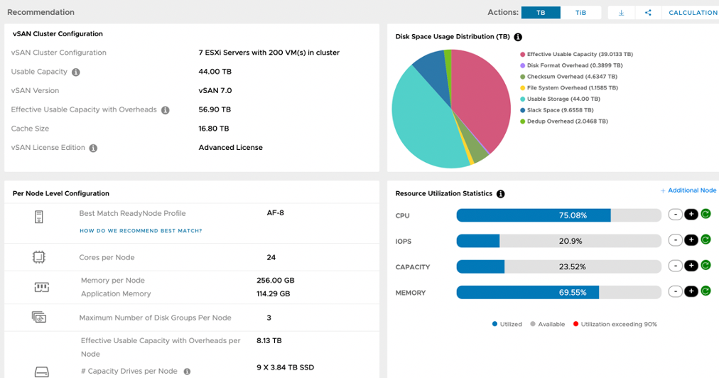 vSAN 7 U1 Simplified UI