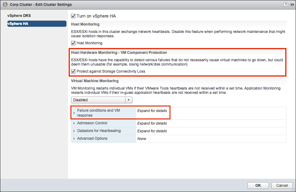 Configure VMCP