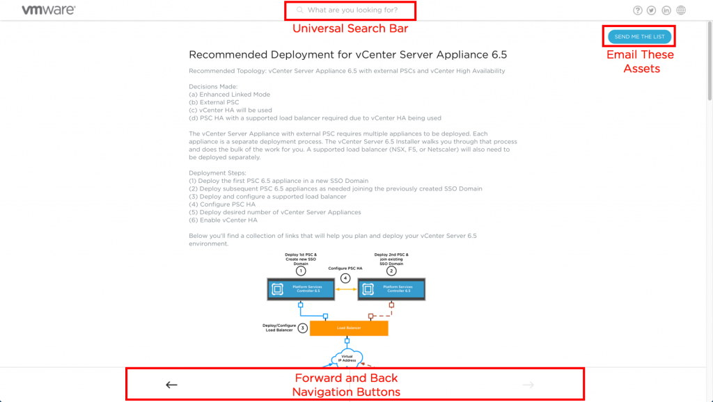 vSphere 6.5 Topology and Upgrade Tool