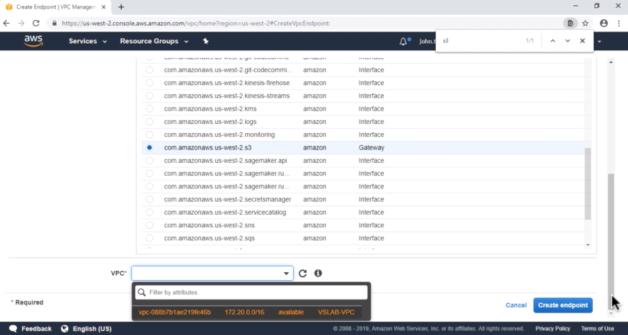 VMware Cloud on AWS First Steps - Setup VPC_6