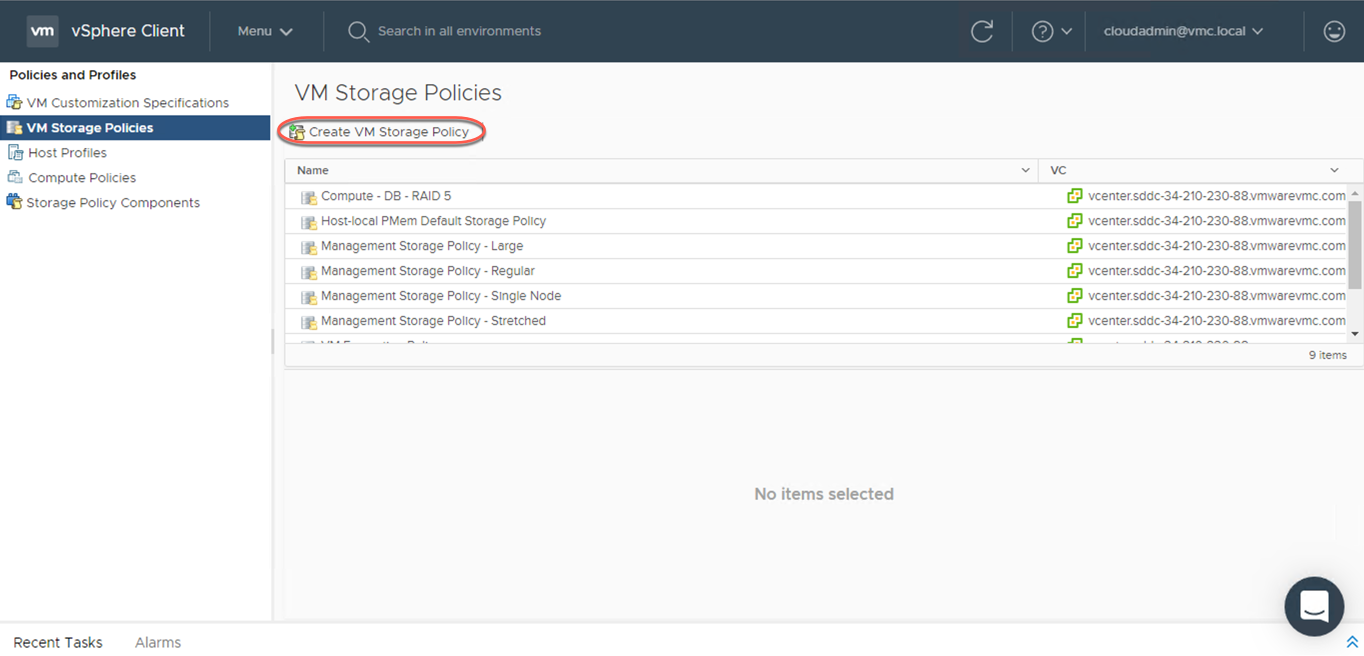 VMware Cloud on AWS Policies 6