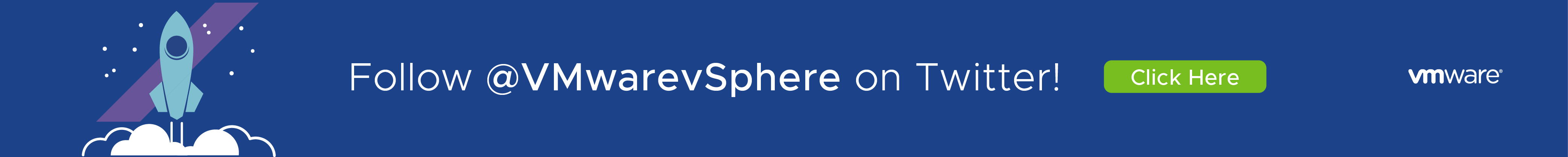 Follow VMware vSphere On Twitter