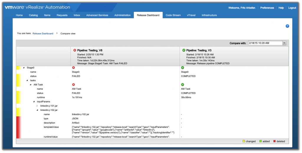 Compare Pipelines