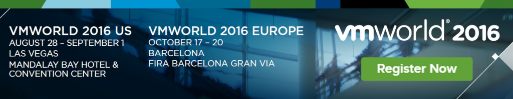 VMworld 2016