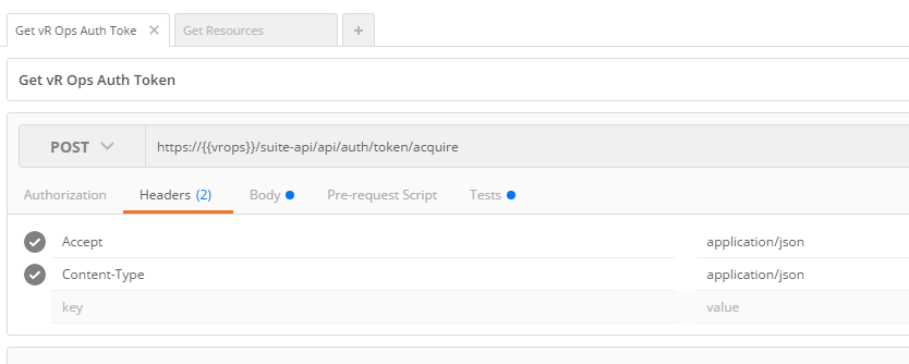postman-headers-for-vr-ops-request
