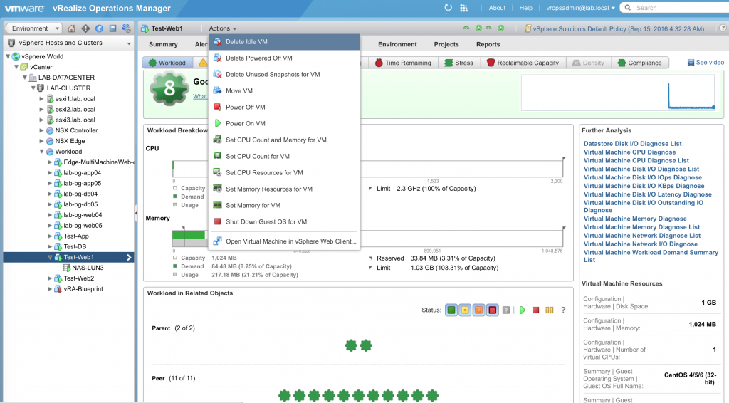 vRealize Operations Manager - 2