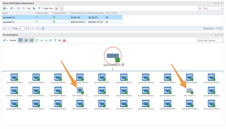 Cisco UCS Connectivity Dashboard from Blue Medora