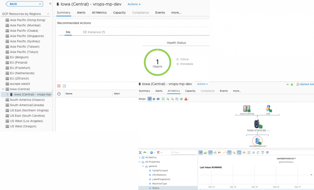 vRealize Operations 8.1 for GCP