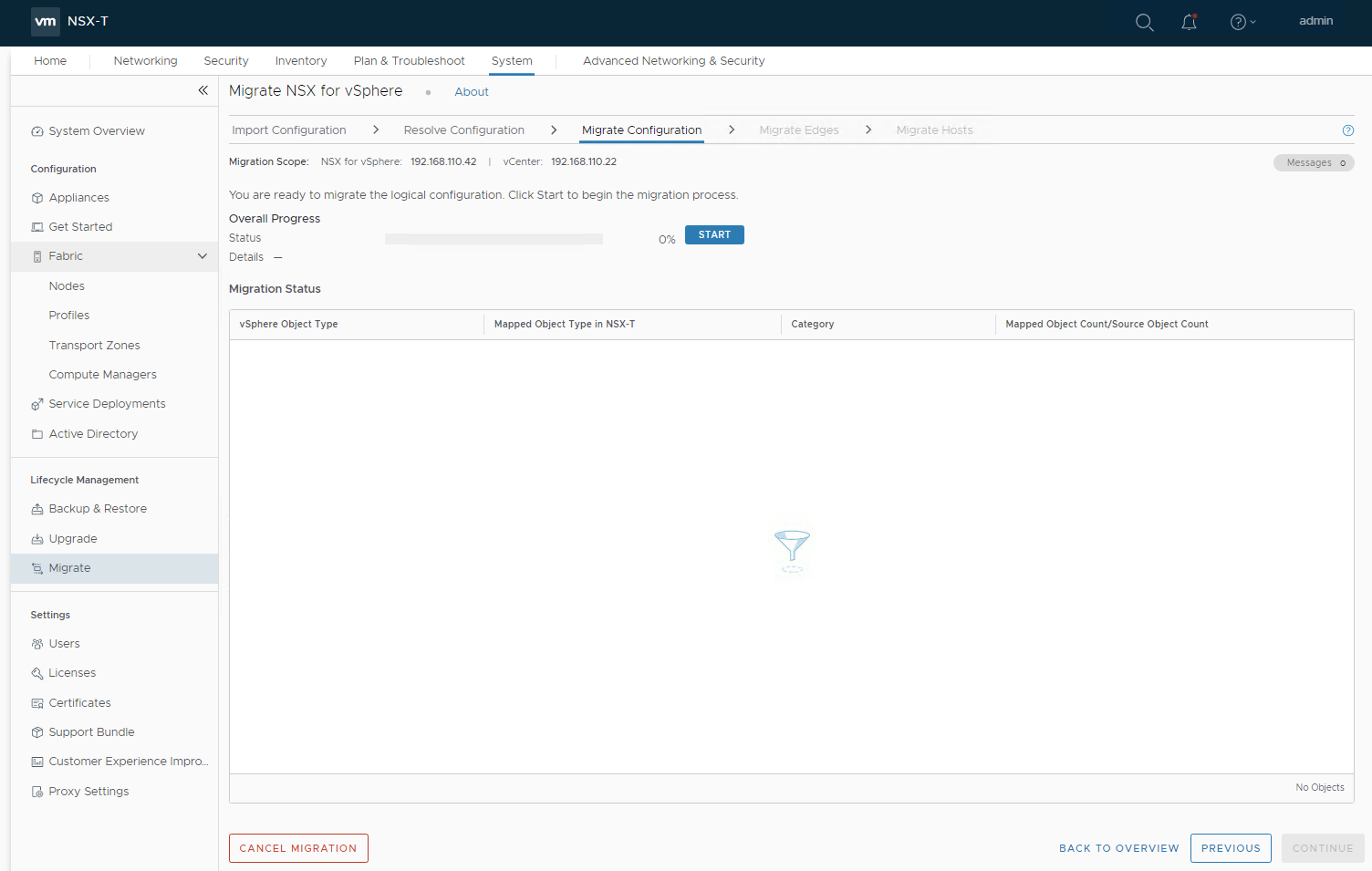 Step 3: Migrate Configuration