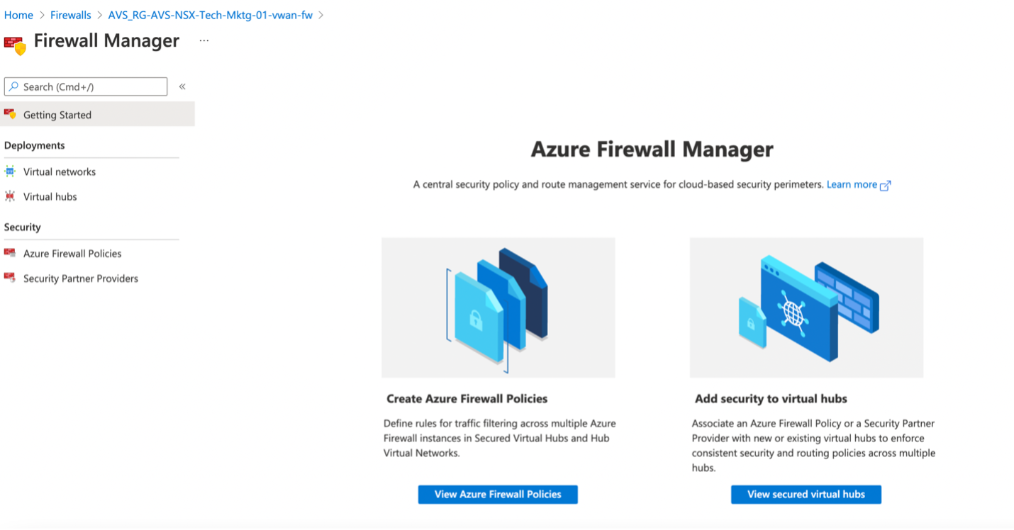 Final step is to associate firewall policy to the Azure Hub