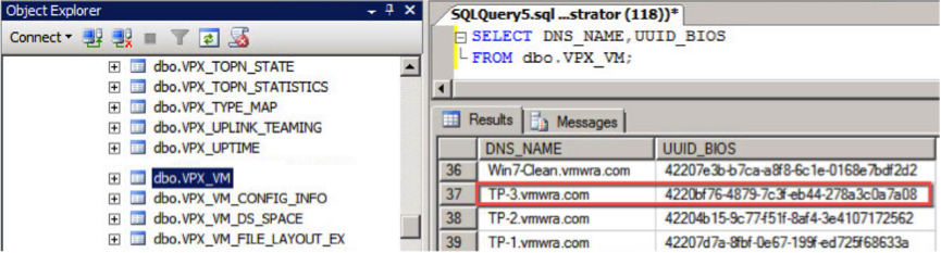 Searching_BIOS_UUID_Value_vCenter_Server_SQL_Database
