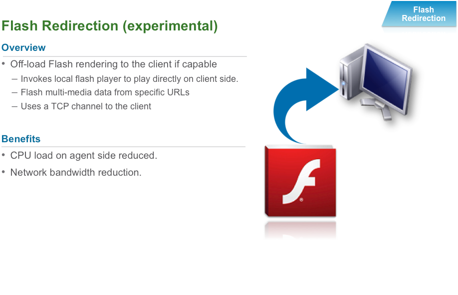 VMware Horizon 7 flash redirection