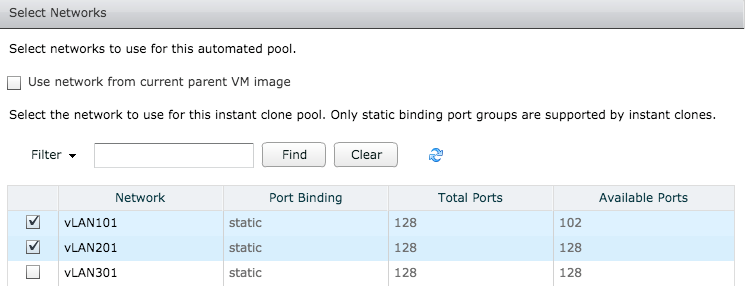 Multi-VLAN Selection