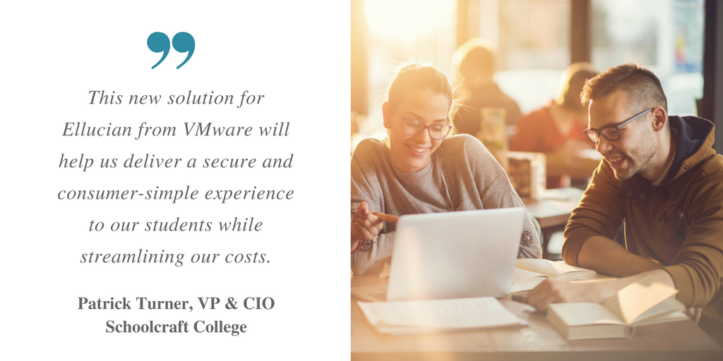 VMware digital workspace with Ellucian integration