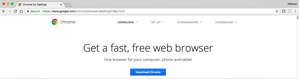 Chrome browser