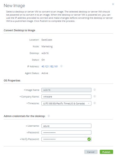 Horizon Cloud Service on Microsoft Azure-8