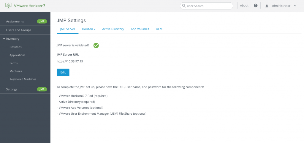 VMware-Horizon-7-JMP-Settings