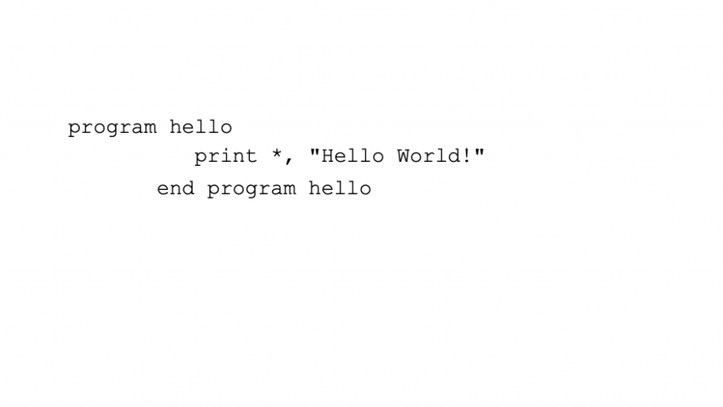 hello world