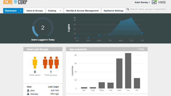 VMware Identity Manager - Enterprise Scale and Management