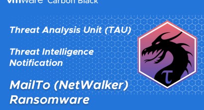 Threat Analysis Unit (TAU) Threat Intelligence Notification: MailTo (NetWalker) Ransomware