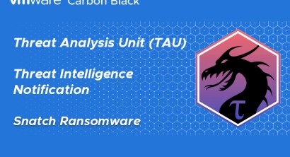 Threat Analysis Unit (TAU) Threat Intelligence Notification: Snatch Ransomware