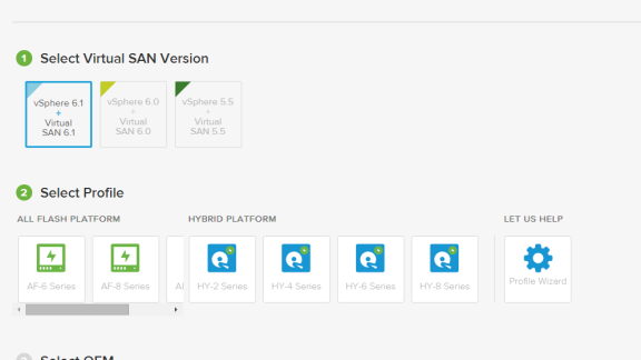 New Virtual SAN pages and tools on VMware.com like the VSAN Ready Node Configurator