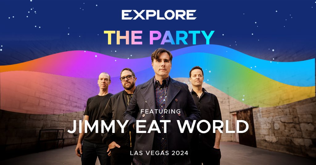 Jimmy Eat World promo photo for VMware Explore 2024 Las Vegas