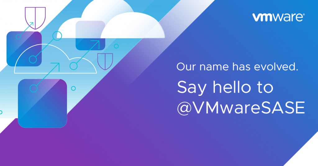 Our name has evolved. Say hello to @VMwareSASE. 