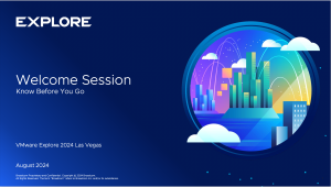 Online Welcome Session for VMware Explore 2024 Las Vegas