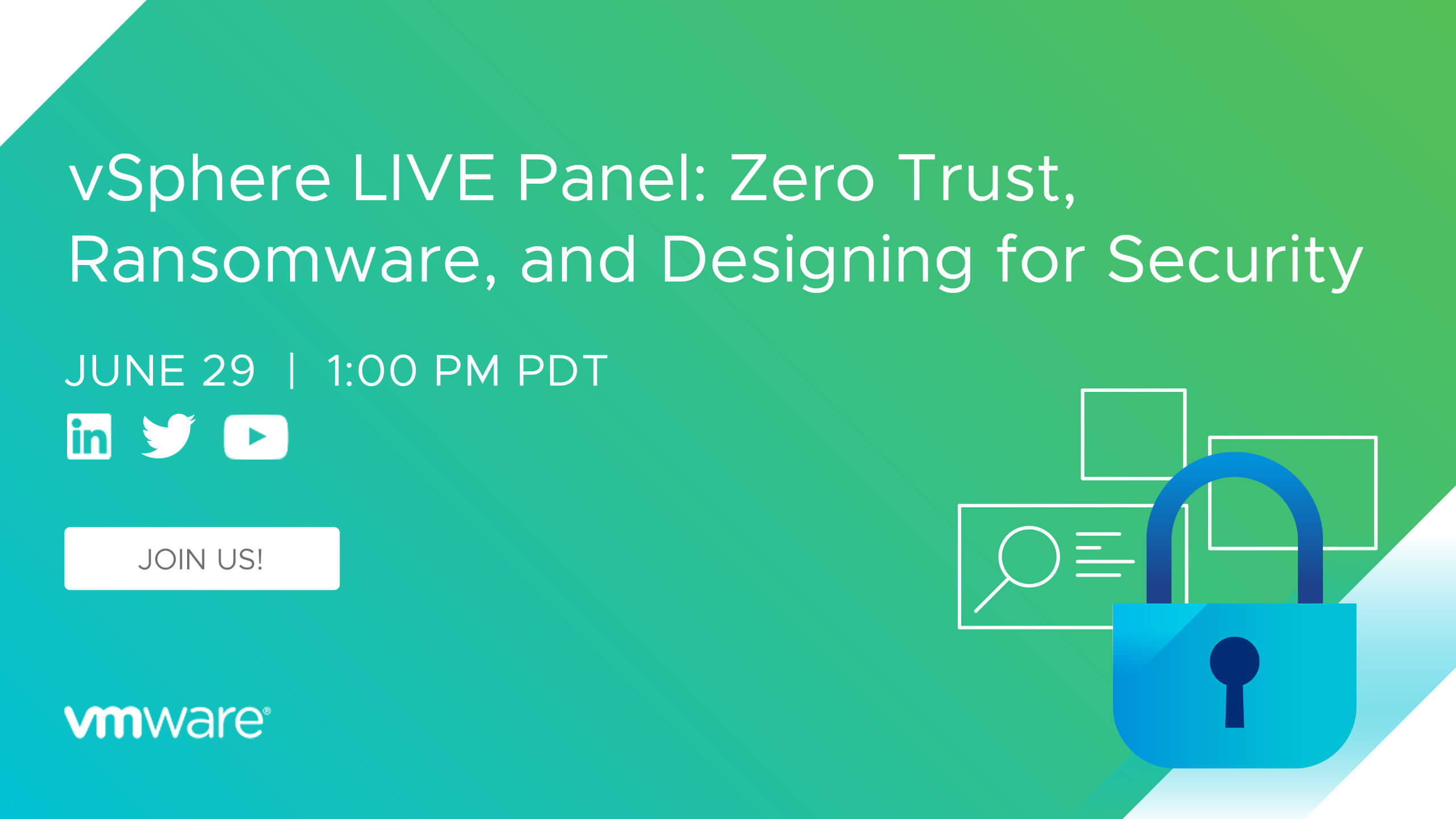 vSphere LIVE: Zero Trust, Ransomware, and Designing for Security