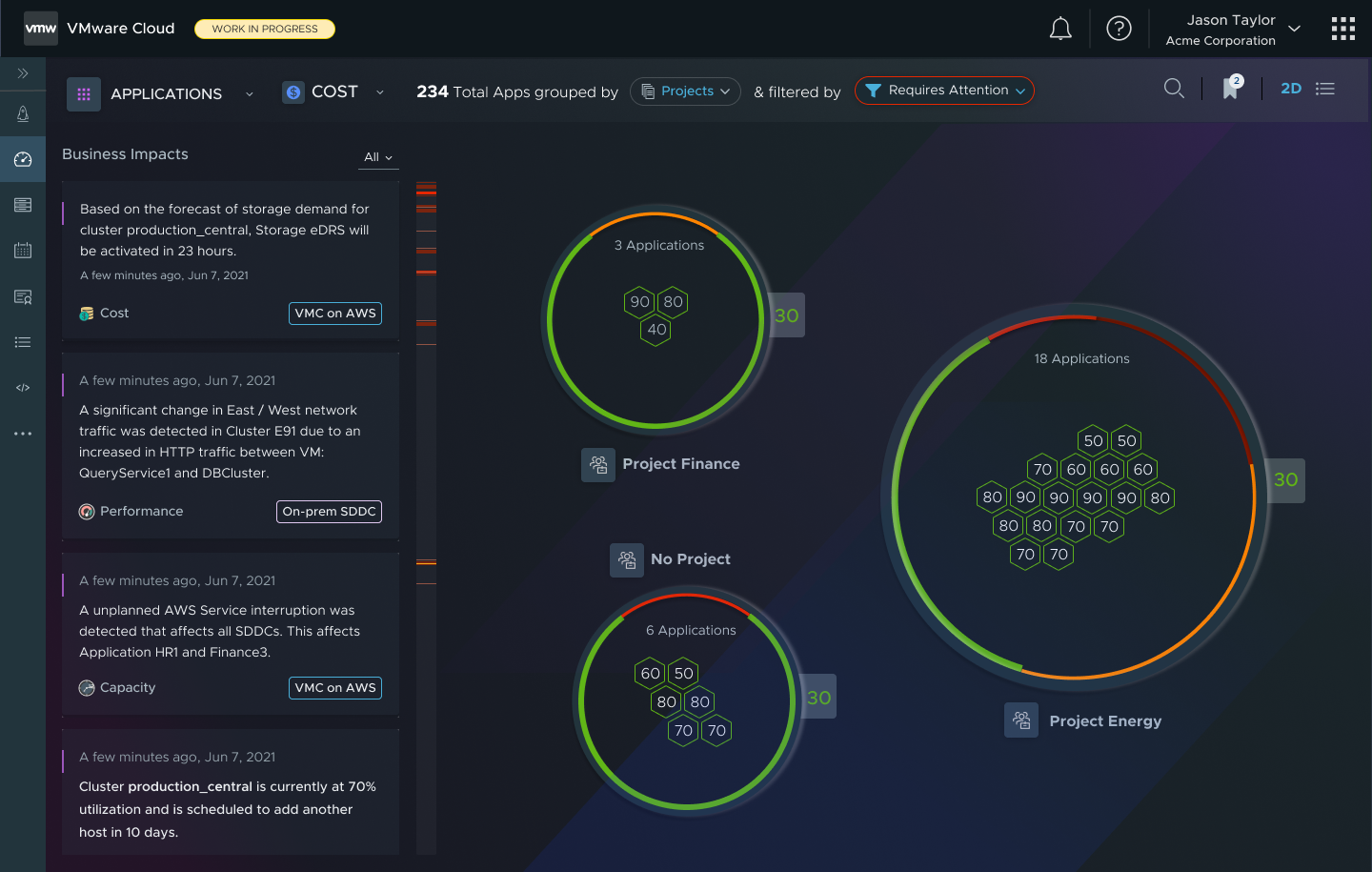 A Mock Up of the Project Ensemble Proposed UI