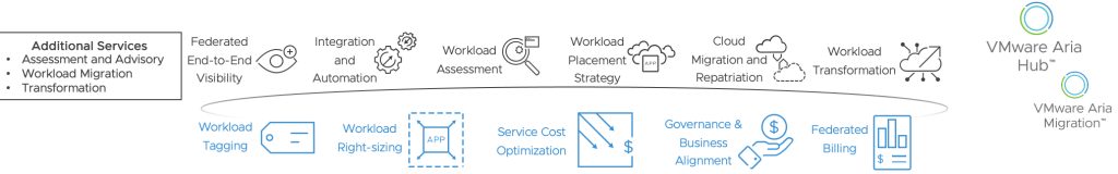 Figure 10: Additional Service with Aria and Tanzu Intelligence Services