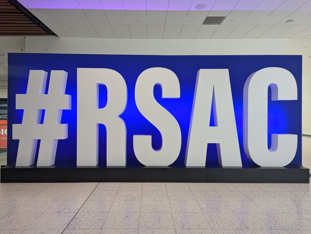 #RSAC 2023 signage