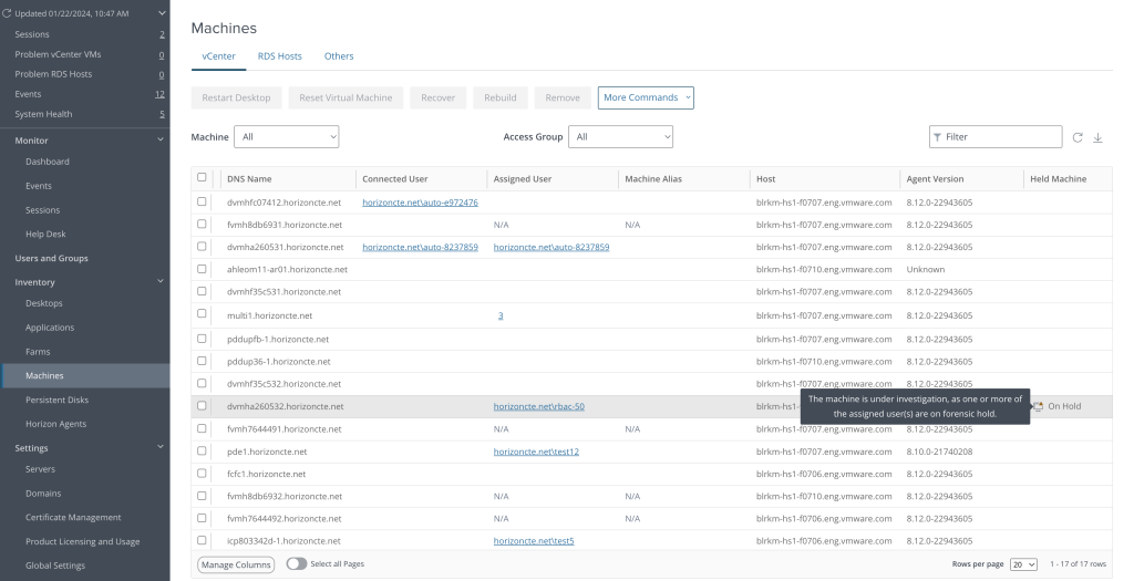 Figure 2. Forensics GUI